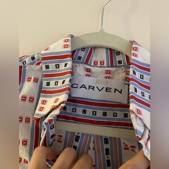 Carven Button Up Top - Size 34 - Picture 3 of 6